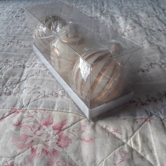 NWT Vintage 90s tag Ornament Candles Set/3 - Picture 5 of 7